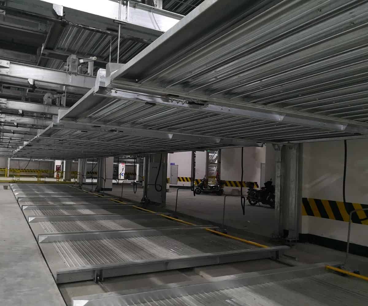 二層升降平移機械式立體車庫